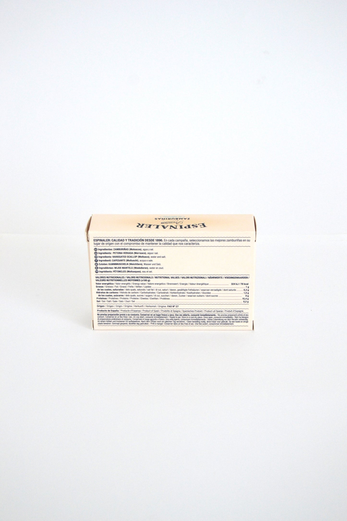 Premium Zamburiñas in eigenem Saft